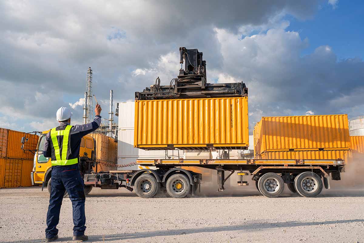 Almacenaje carga terminal extraportuario
